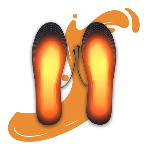 Semelles chauffantes