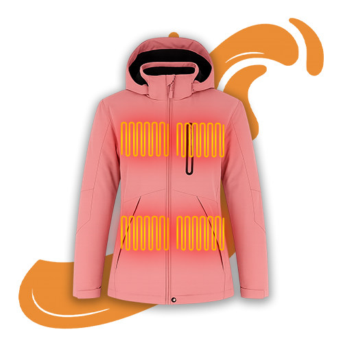 Veste chauffante pour femme