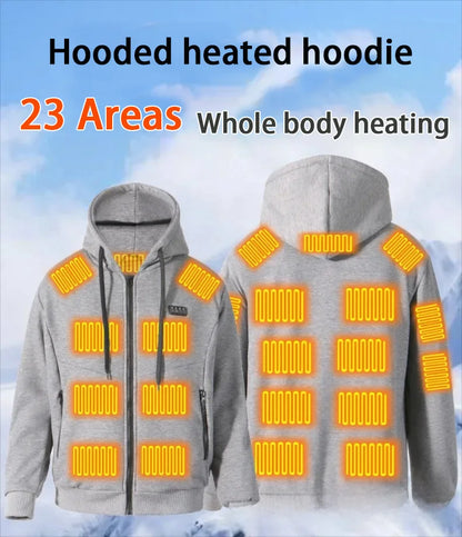 Hoodie Chauffant 23 Zones – Unisex
