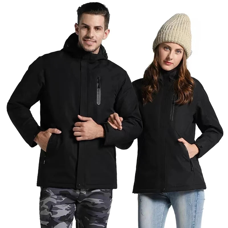 Veste Chauffante Homme Rechargeable – Imperméable & Respirante