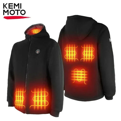 Pull Chauffant KEMIMOTO – 6 Zones, 20000mAh, Unisex