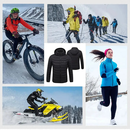 Doudoune Chauffante Homme 21 Zones – Imperméable & Hiver