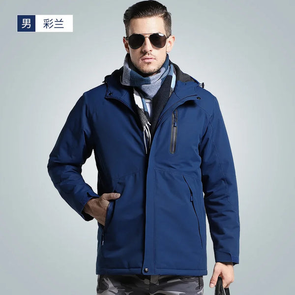 Veste Chauffante Homme Rechargeable – Imperméable & Respirante