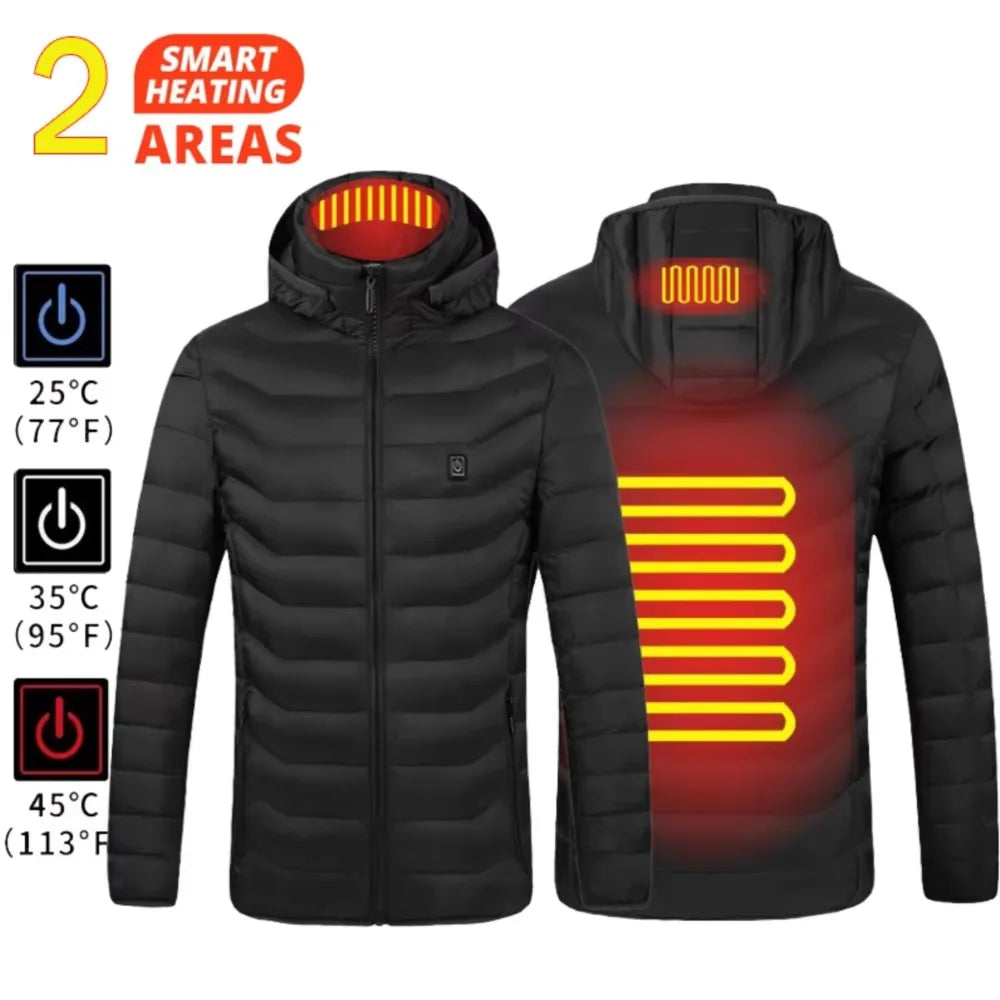 Doudoune Chauffante Homme 21 Zones – Imperméable & Hiver