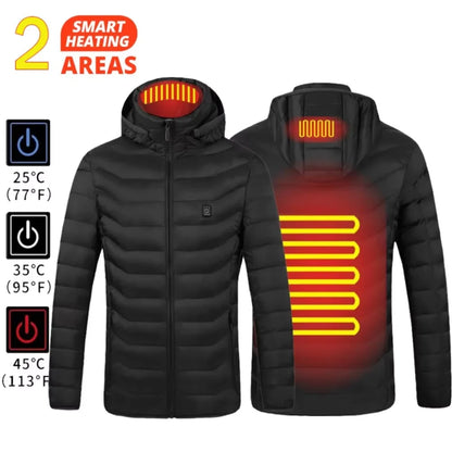 Doudoune Chauffante Homme 21 Zones – Imperméable & Hiver