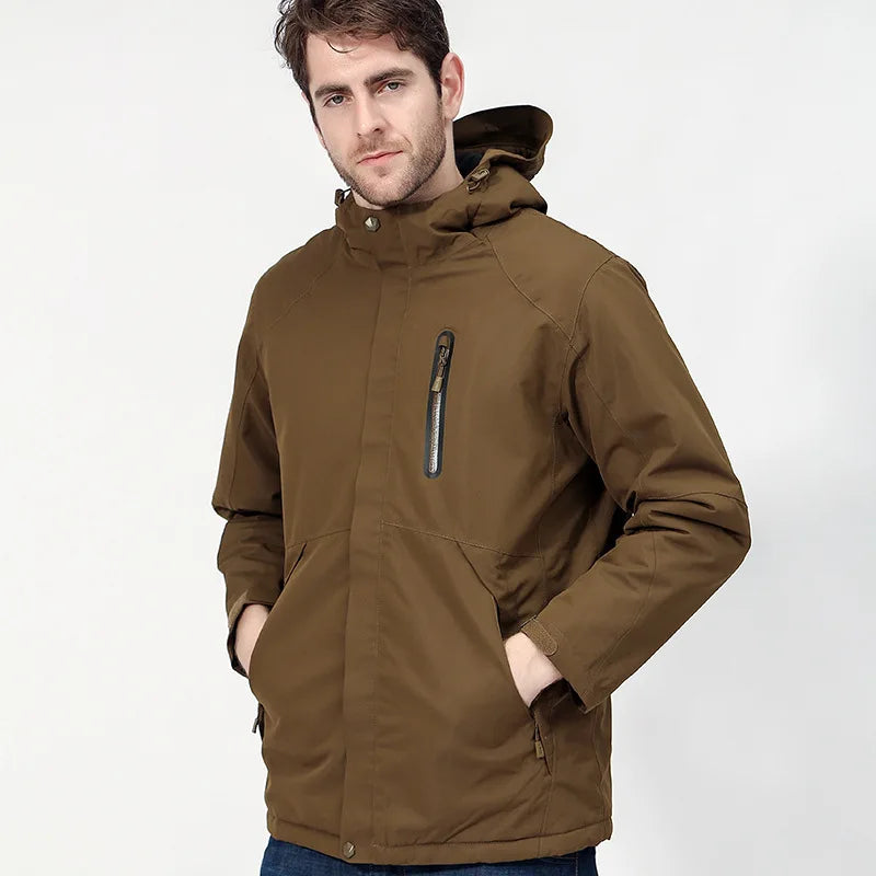 Veste Chauffante Homme Rechargeable – Imperméable & Respirante